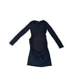 Gap Black Long Sleeve Maternity Dress